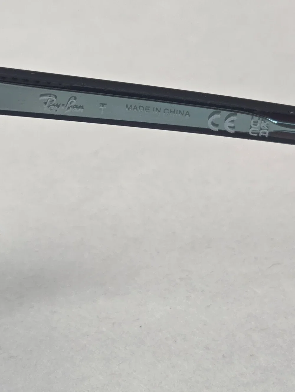 Ray-Ban RB5433 8366 52/19/140 OPTICS Polished Black On Transparent Blue